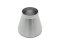 4 inch to 2.5 inch butt weld vacuum tube conical reducer fitting