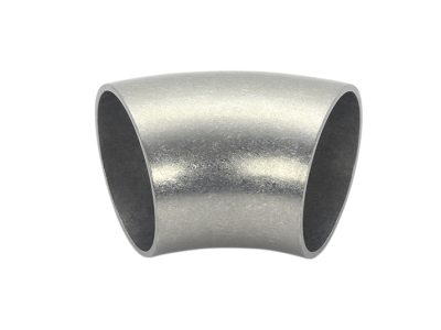 1.5 inch diameter 45 degree elbow butt weld vacuum fitting