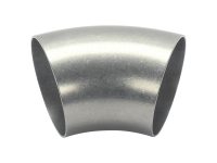 3 inch diameter 45 degree elbow butt weld vacuum fitting