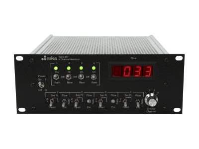 247 four channel flow controller power supply and readout