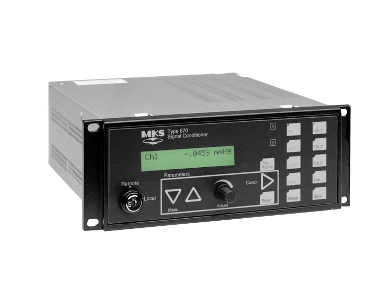 670B Power Supply and Display with Signal Conditioner