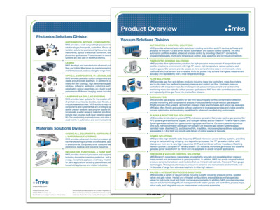 Product Overview datasheet cover