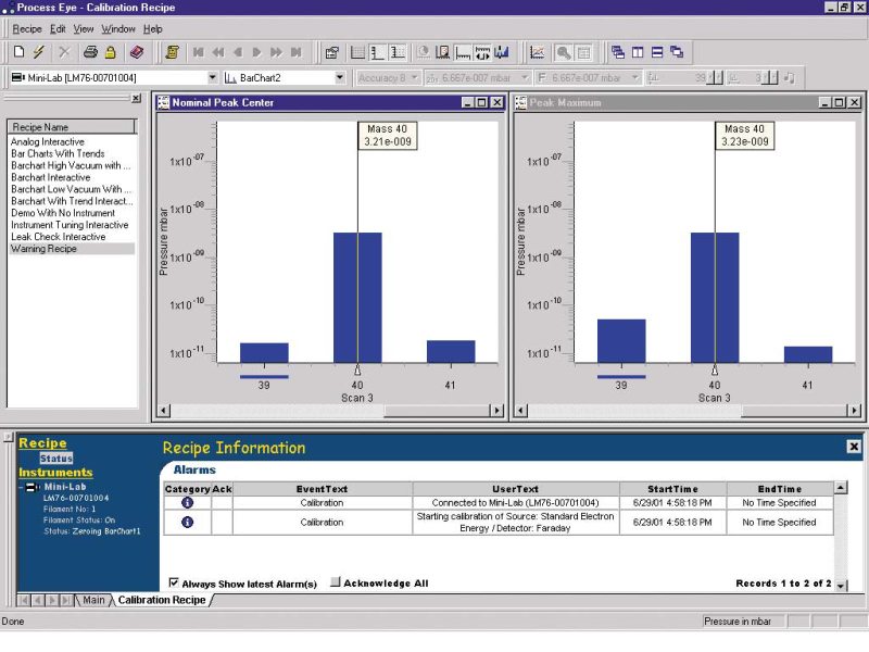 Process Eye Professional RGA software screen shot