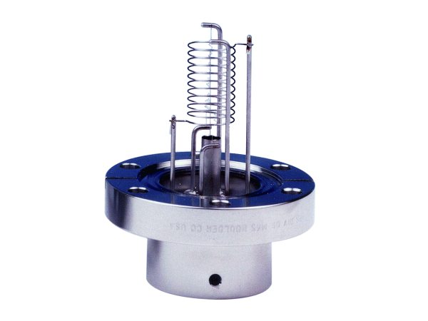 Typical Bayard-Alpert hot cathode ionization gauge