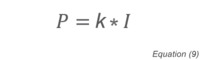 Gauge equation for ionization gauges (equation)