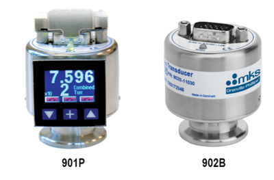 MKS Instruments piezo-resistive 901P and 902B transducers.