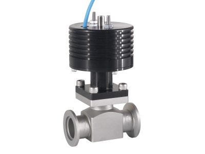 ecv compact electric actuated inline vacuum isolation valve